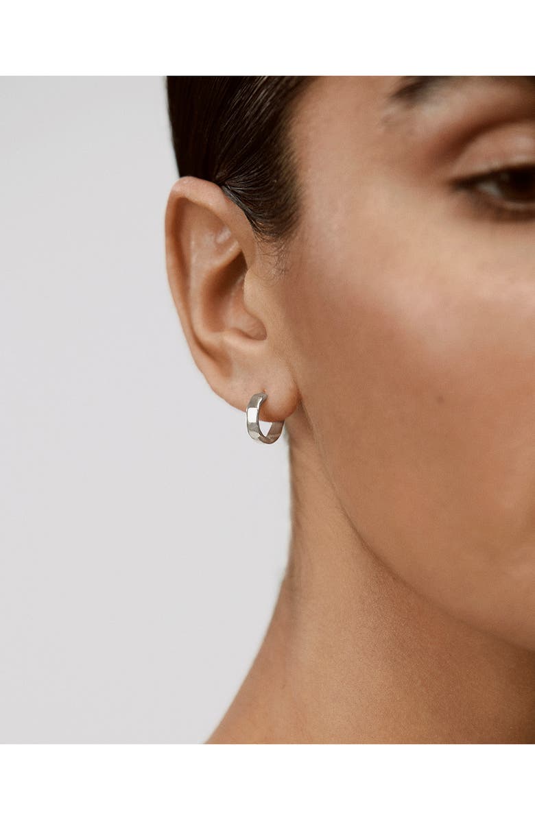 Monica Vinader Siren Muse Wave Hoop Earrings, Alternate, color, 