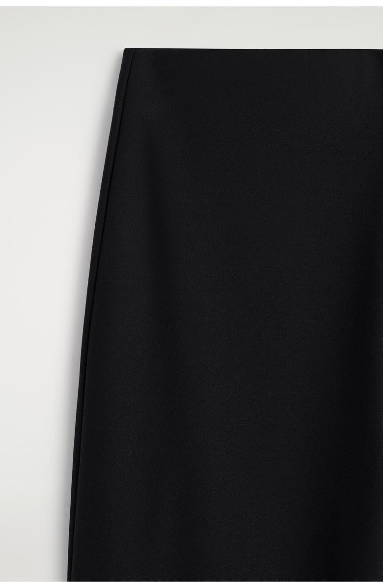 COS High-waisted Trousers, Alternate, color, Black