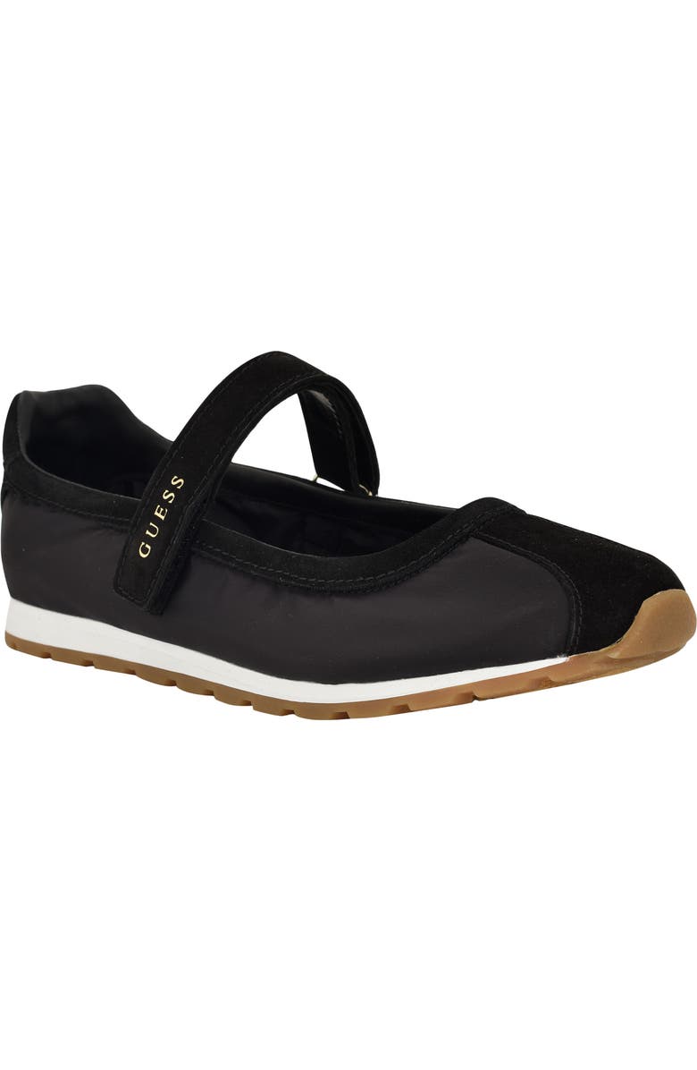 GUESS Treece Mary Jane Sneaker, Main, color, Black