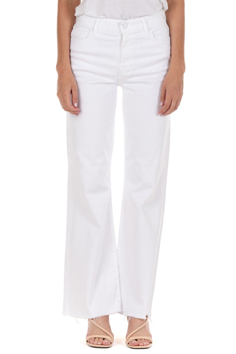 Katie High Rise Classic Flare Jeans, Main, color, MAGNOLIA W
