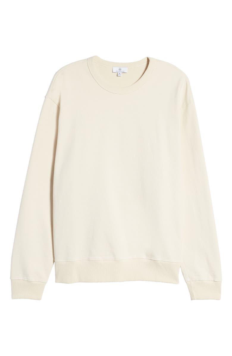 AG Arc Sweatshirt, Alternate, color, White Cream