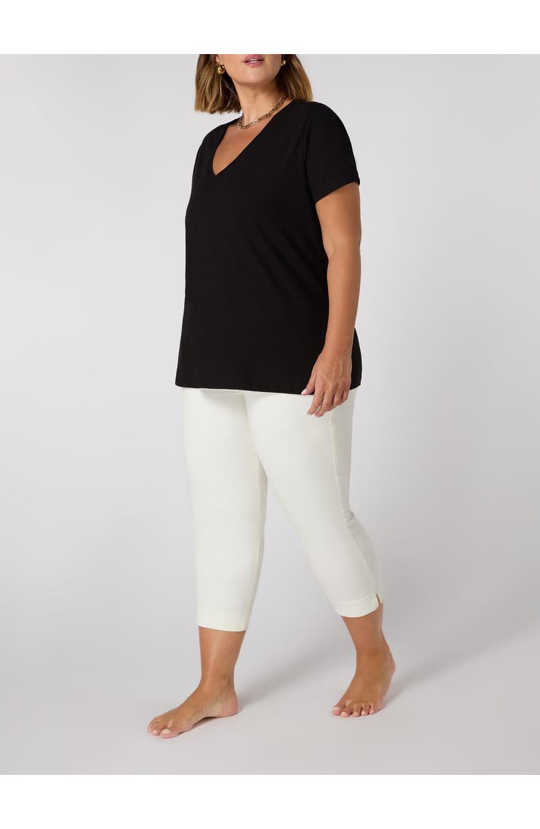 Live Unlimited Cropped Jegging, Alternate, color, Ivory