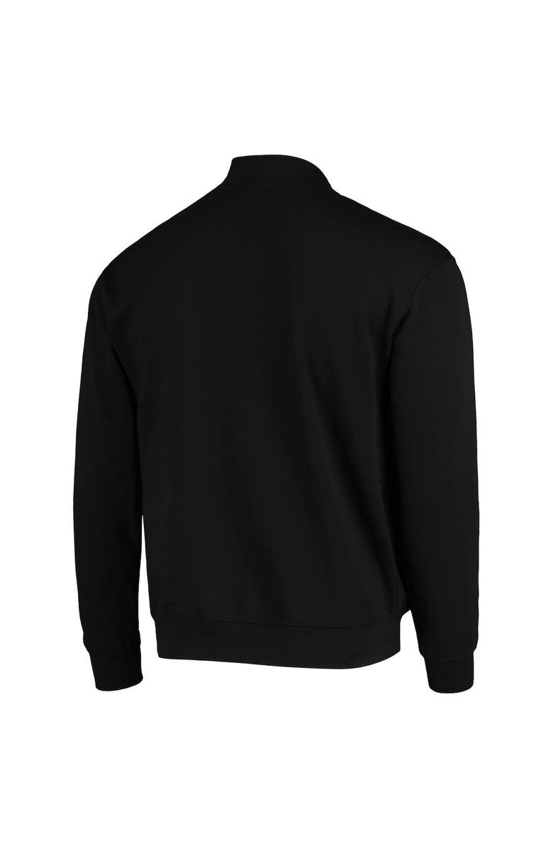 COLOSSEUM Men's Colosseum Black Stanford Cardinal Tortugas Logo Quarter-Zip Jacket, Alternate, color, Black