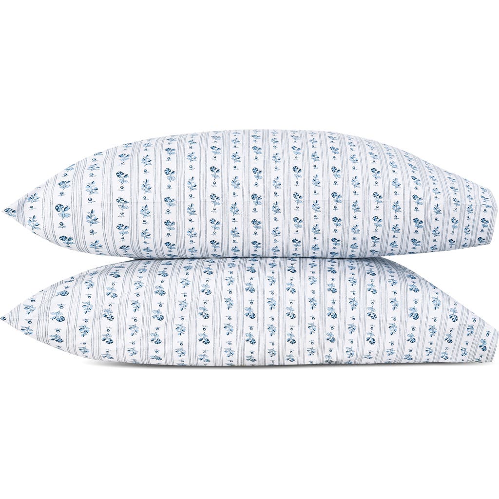Matouk Cabanon Stripe 500 Thread Count Cotton Percale Set Of 2 Pillowcases