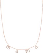 THE SIS KISS Lowercase Mama Necklace