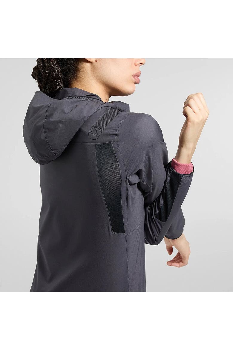 Wall Breeze Stretch Jacket - Women's, Alternate, color, Onyx/Rosebay