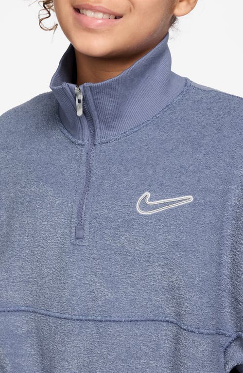Nike Kids' Sportswear Fleece Pullover In Blue