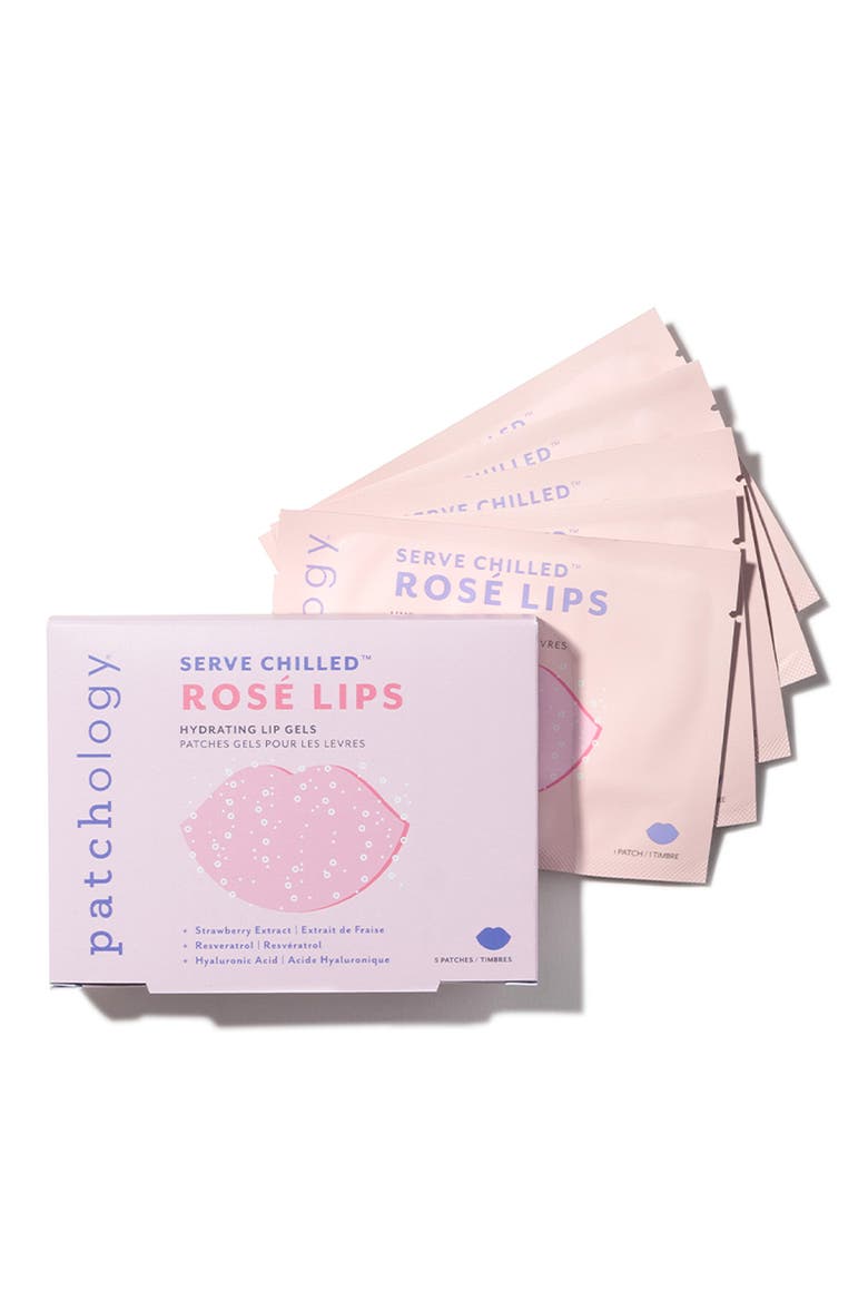 5-Pack Serve Chilled Rosé Lip Gels, Alternate, color, NO COLOR