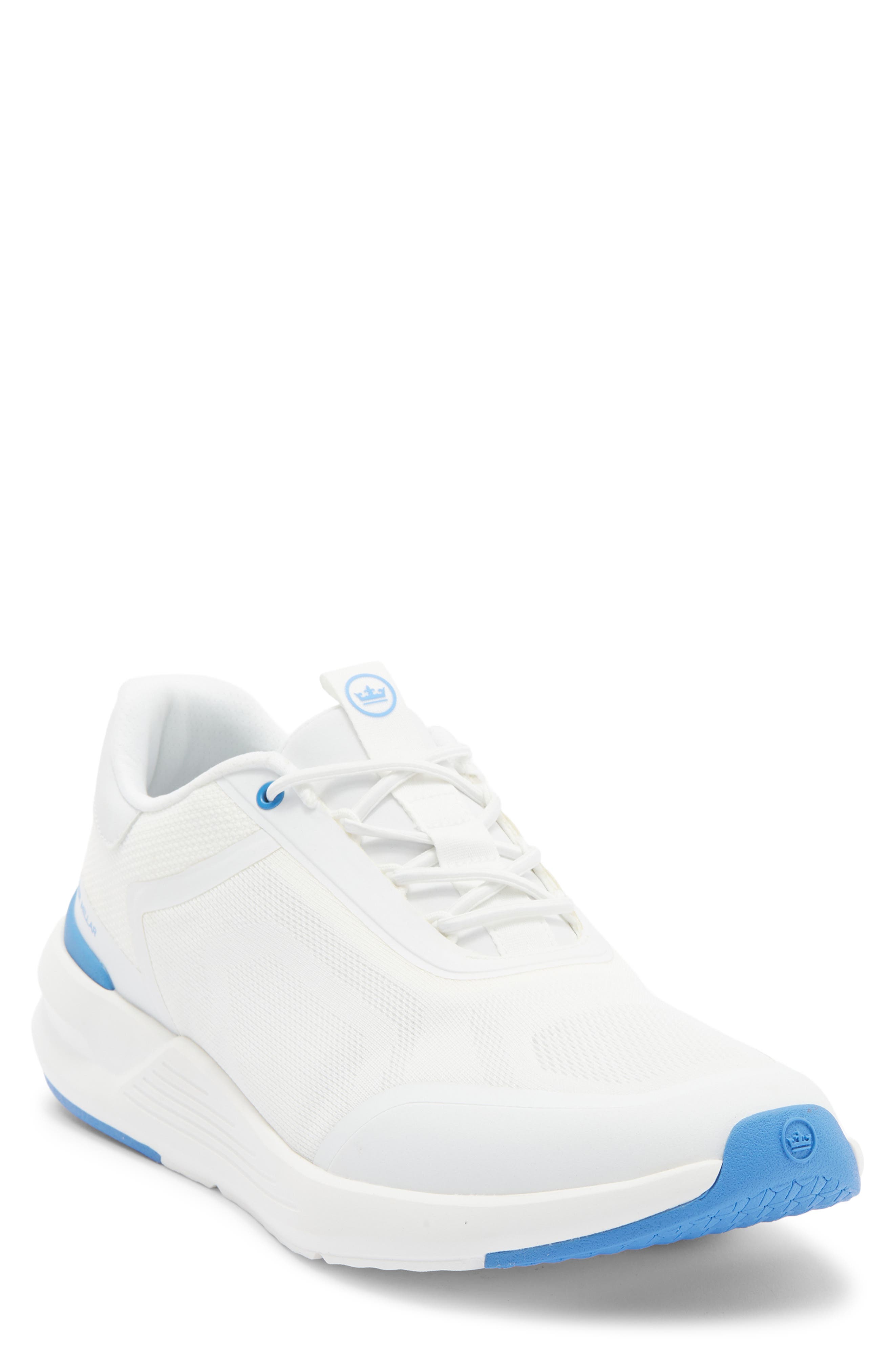 Peter Millar Camberfly Sneaker, Main, color, White