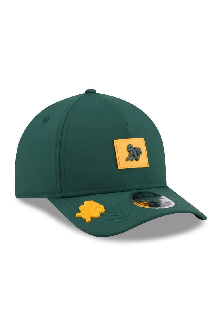 Men's New Era  Green Athletics 2026 Clubhouse 9FORTY A-Frame Adjustable Hat, Alternate, color, Green