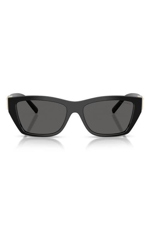 56mm Rectangular Sunglasses