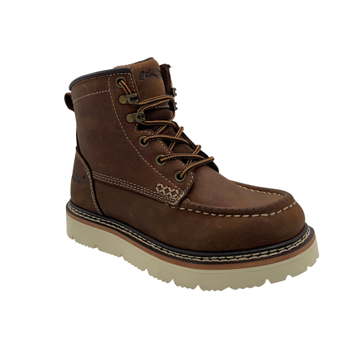 Ladies Legacy 6" Moc-Toe, Main, color, Brown