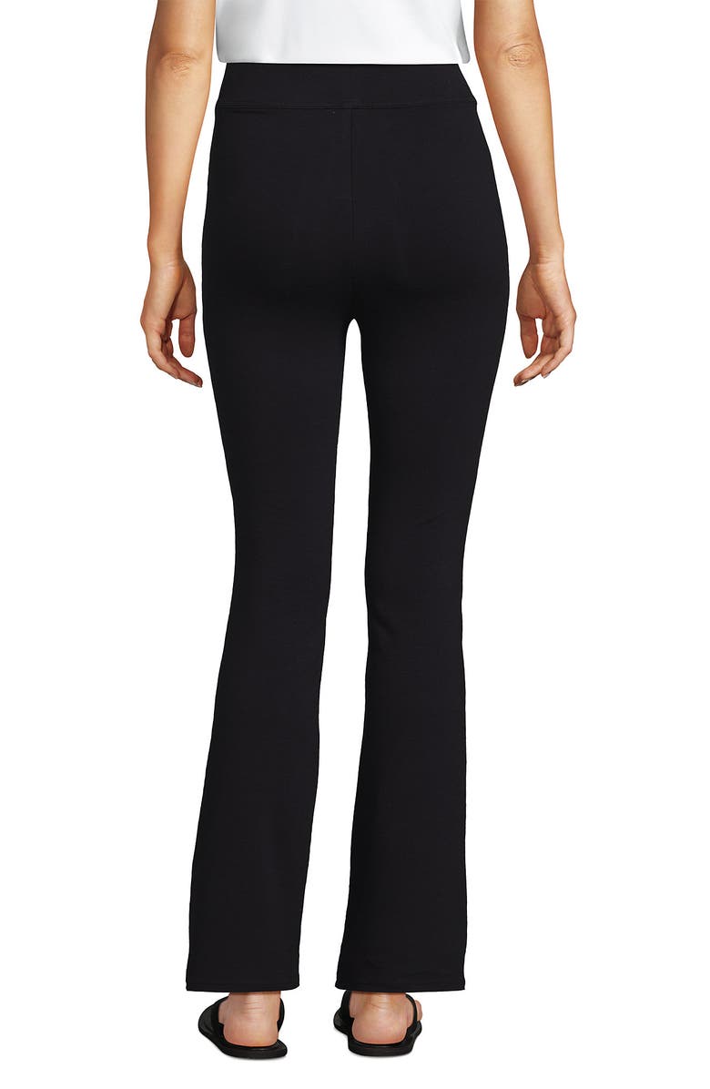 Lands' End Starfish High Rise Flare Pants, Alternate, color, Black