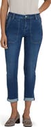 NYDJ Margot Utility Pockets Girlfriend Jeans