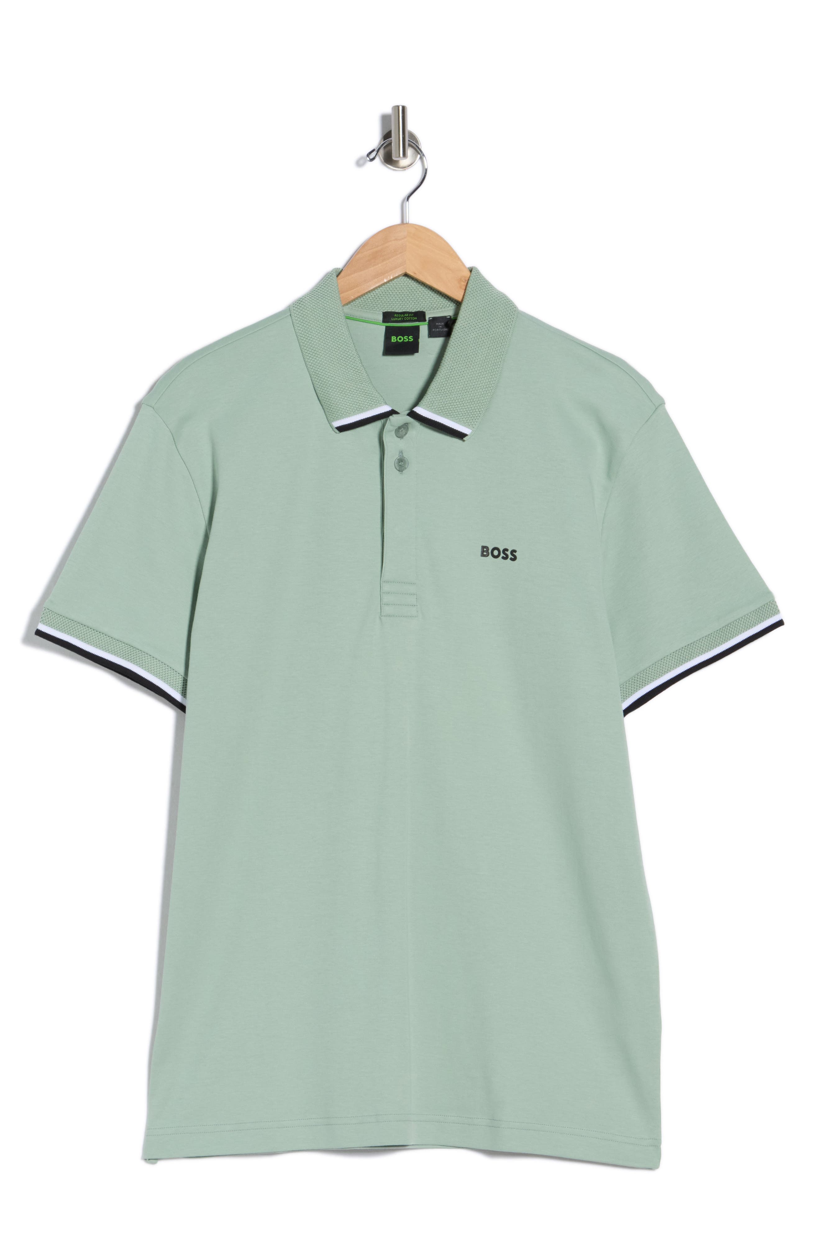 BOSS Paddy Lux Heritage Cotton Knit Polo