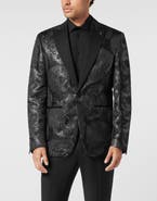 PHILIPP PLEIN Jacquard Lord Fit Blazer All Over Skull Men