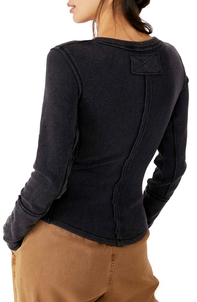 Free People Nailed It Henley Top, Alternate, color, 