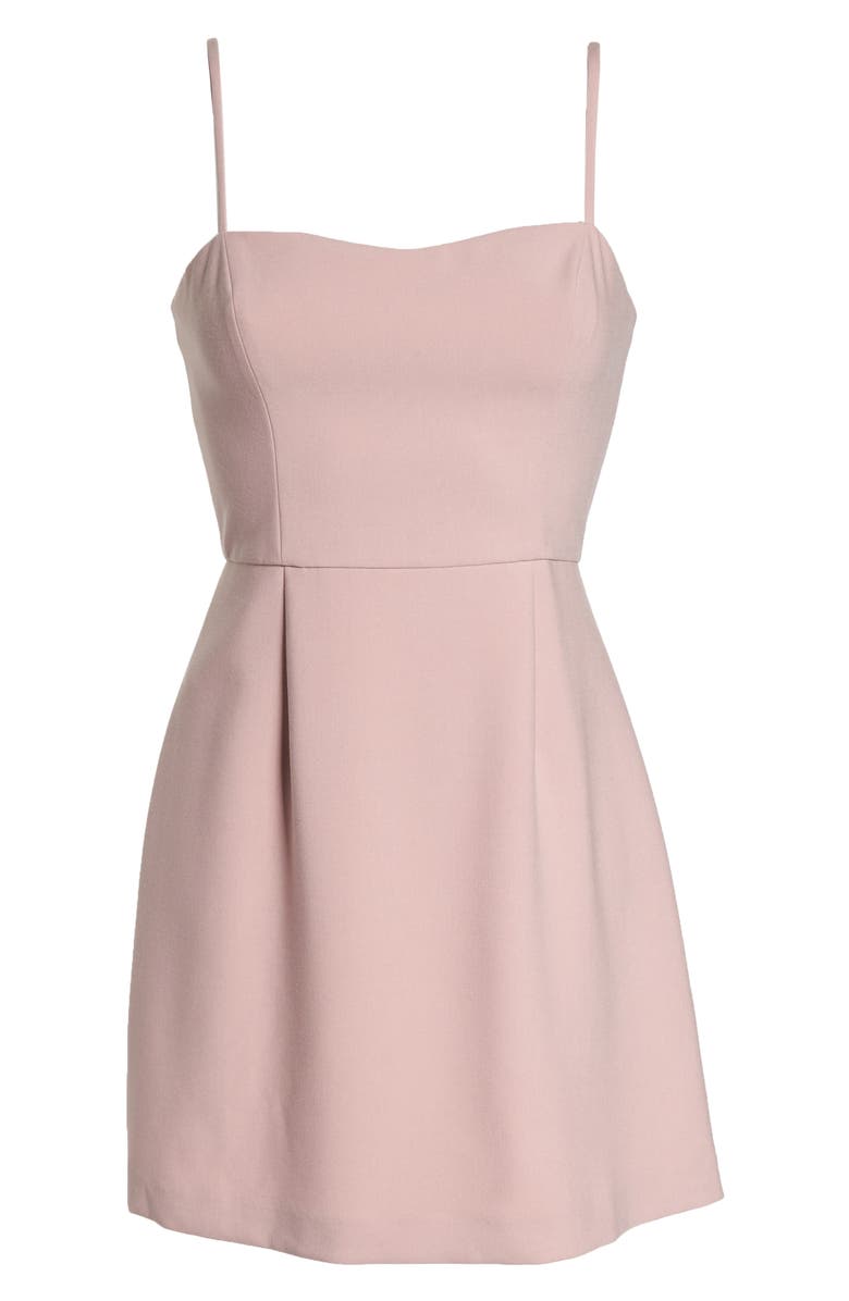 French Connection Whisper Light Sweetheart Minidress, Alternate, color,