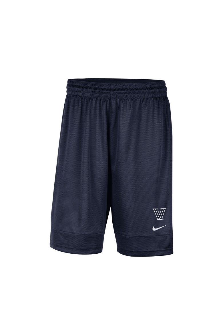 Men's Nike Navy Villanova Wildcats Fast Break Team Performance Shorts, Alternate, color, Navy