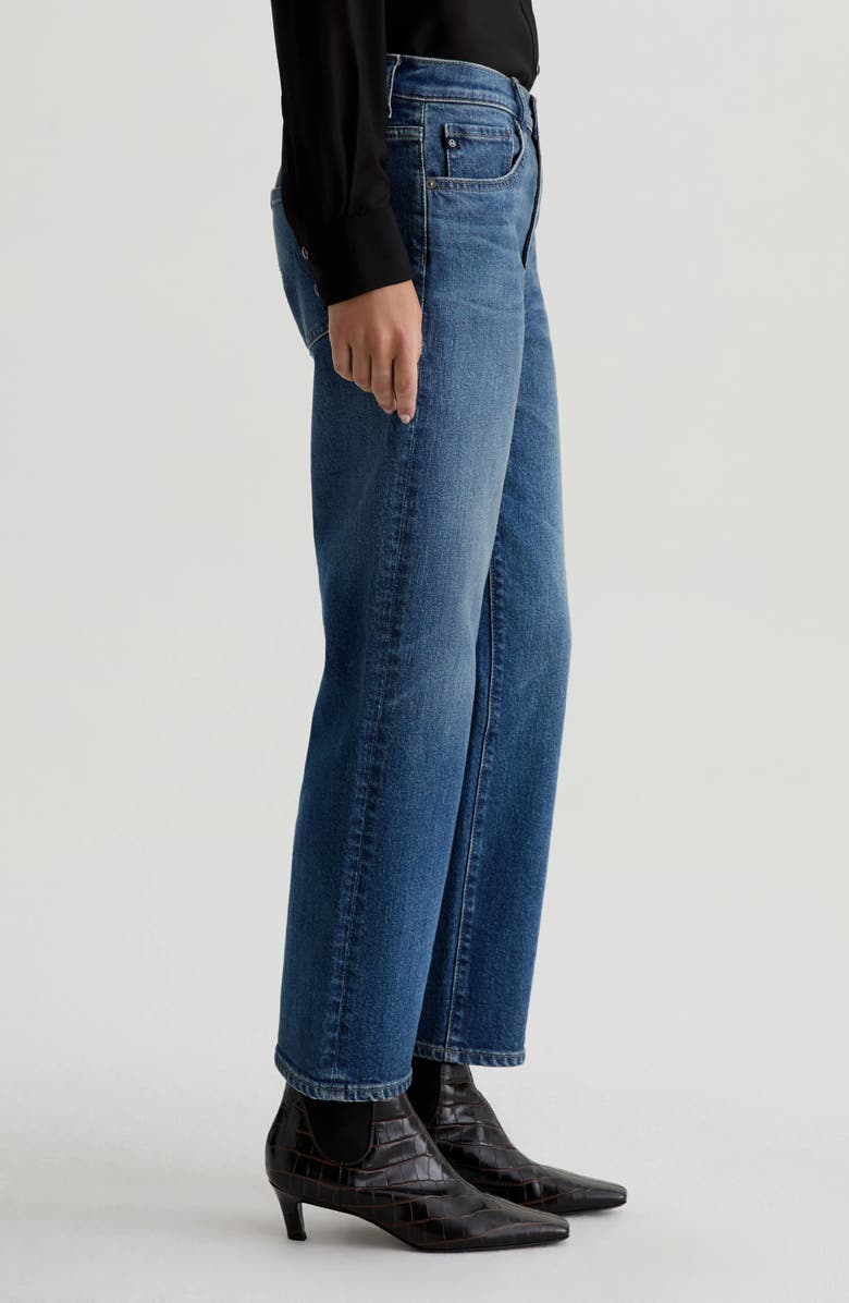 AG Brinley Mid Rise Straight Leg Jeans, Alternate, color, Hotel California