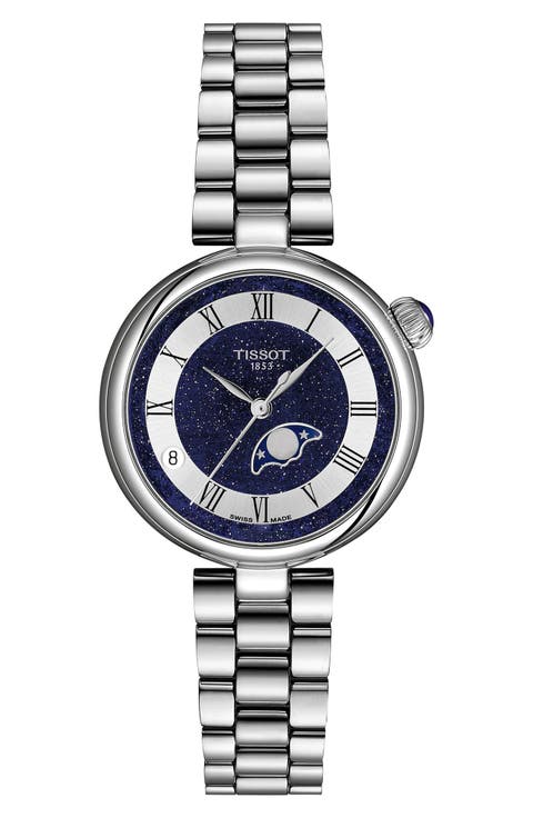 Bellissima Desir Moonphase Two-Tone Bracelet Watch, 36mm