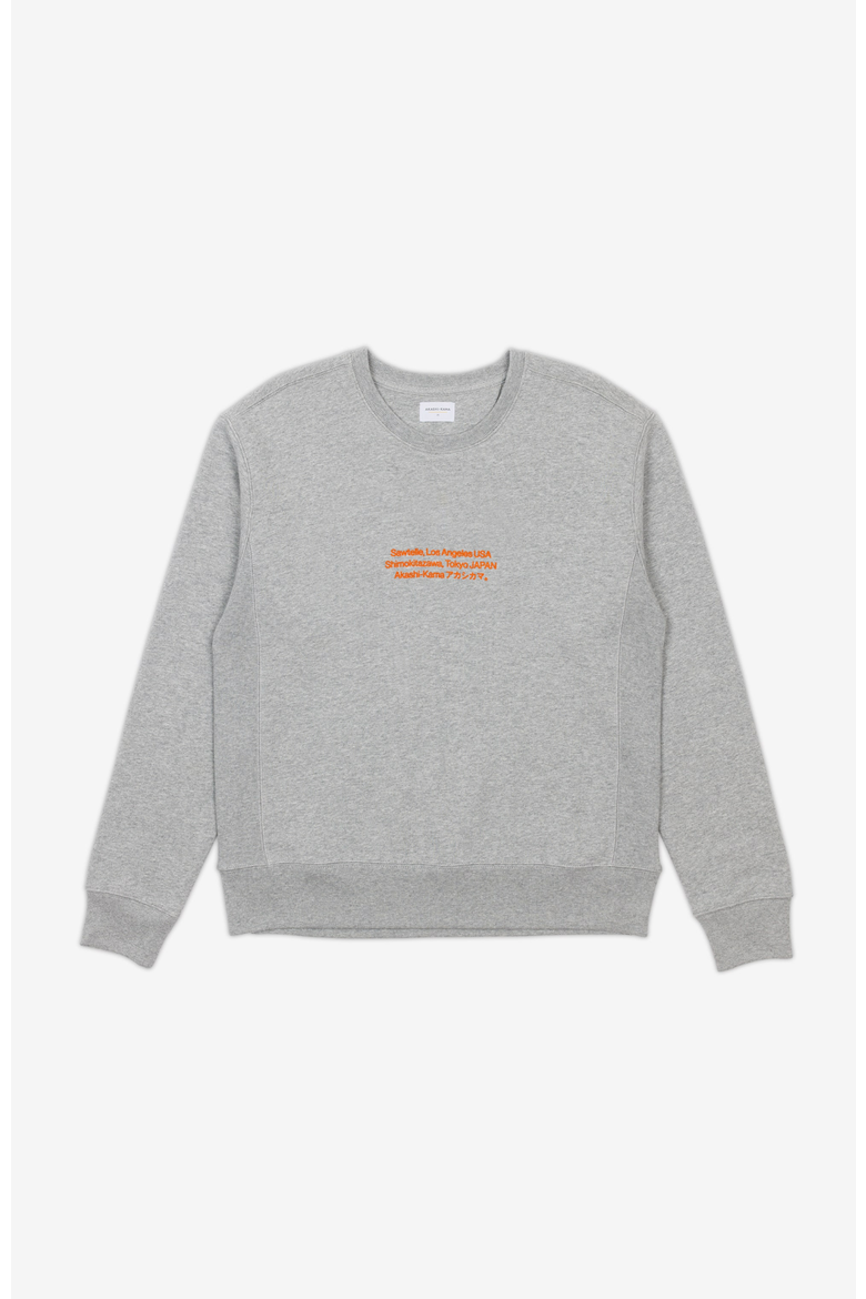 City Collection Crewneck, Main, color, Grey