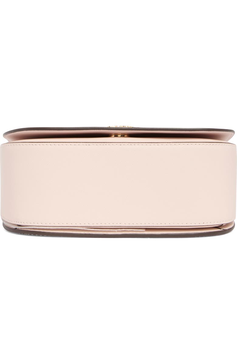 Kate Spade New York madison saffiano leather saddle bag, Alternate, color, Powdered Sugar