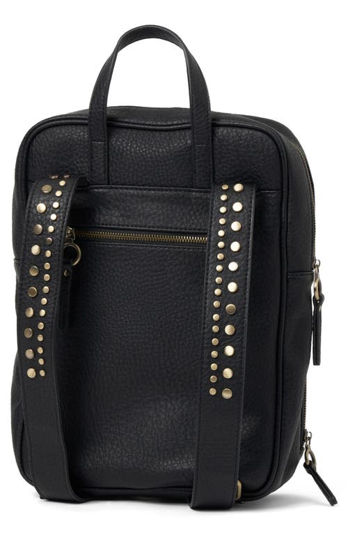 Urban Originals Blackbird Studded Backpack In Black