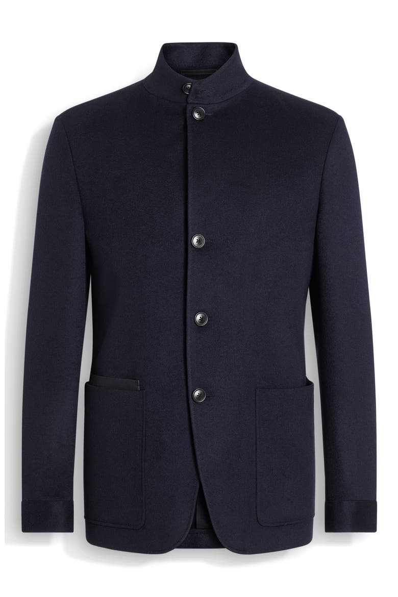 Oasi Cashmere Il Conte Jacket, Alternate, color, NAVY BLUE