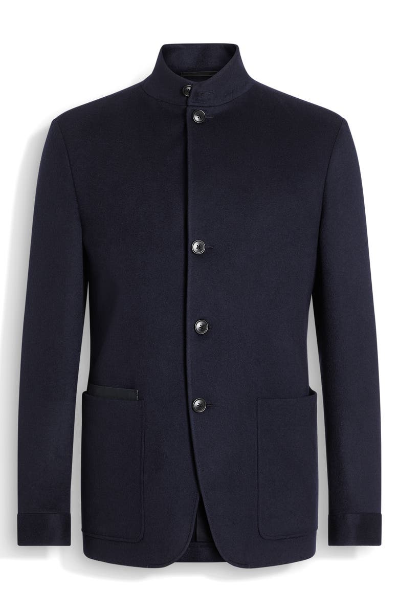 ZEGNA Oasi Cashmere Il Conte Jacket, Alternate, color, Navy Blue