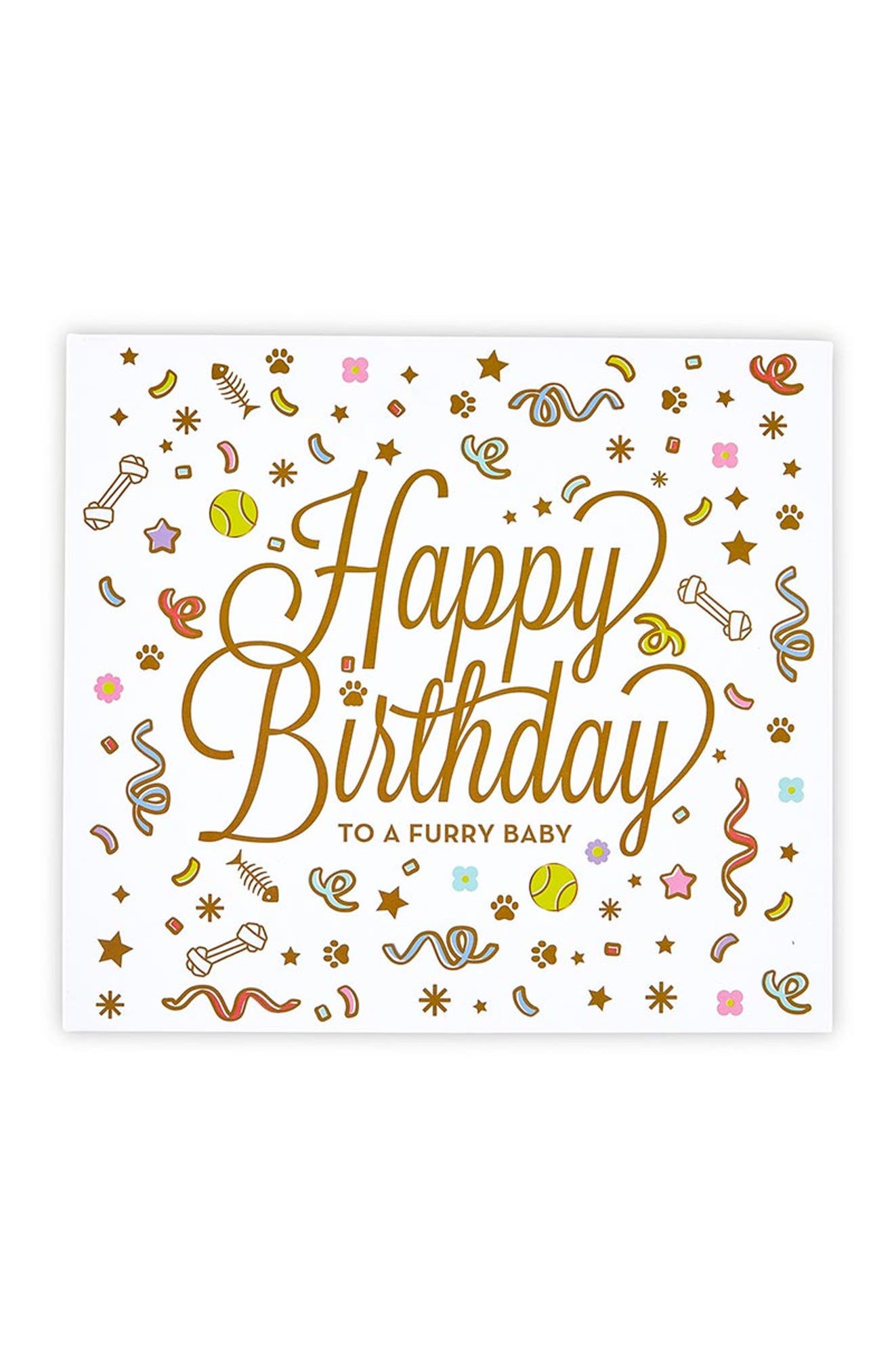 Happy Birthday to a Furry Baby Pet Birthday Kit