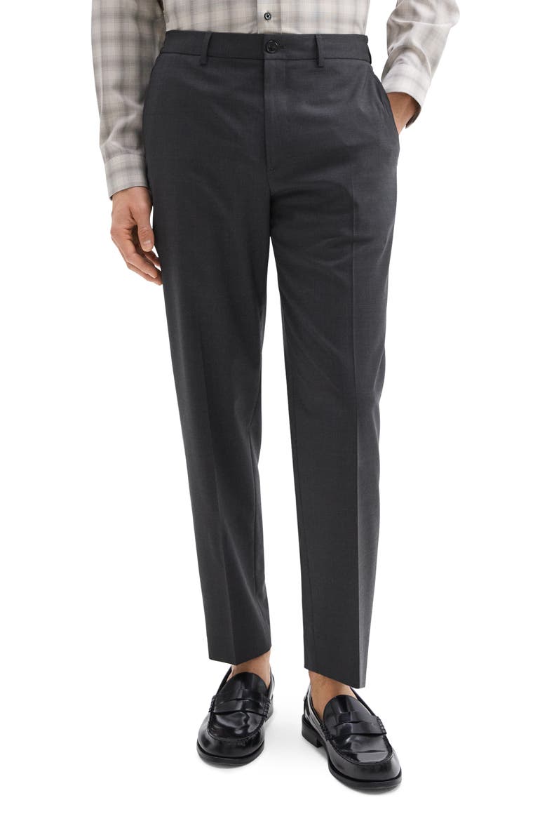 Curtis Motion Wool Blend Pants, Main, color, CHARCOAL MELANGE - A08