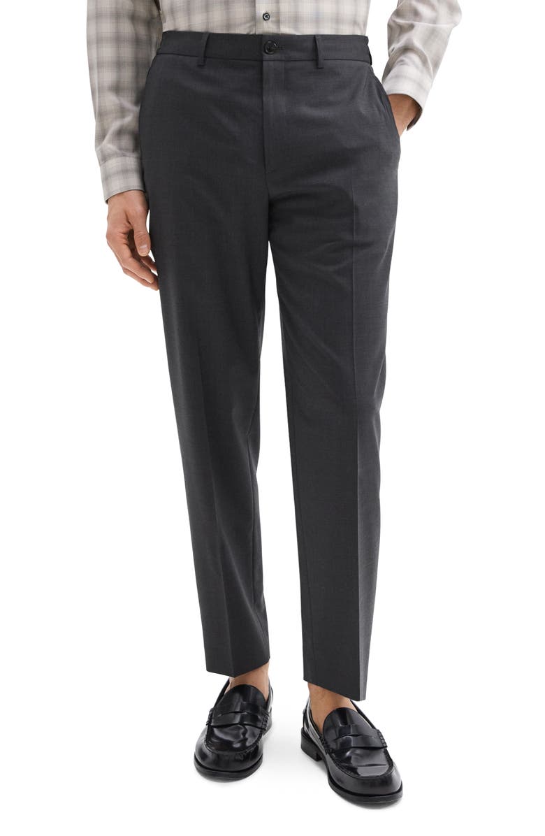 Theory Curtis Motion Wool Blend Pants, Main, color, 