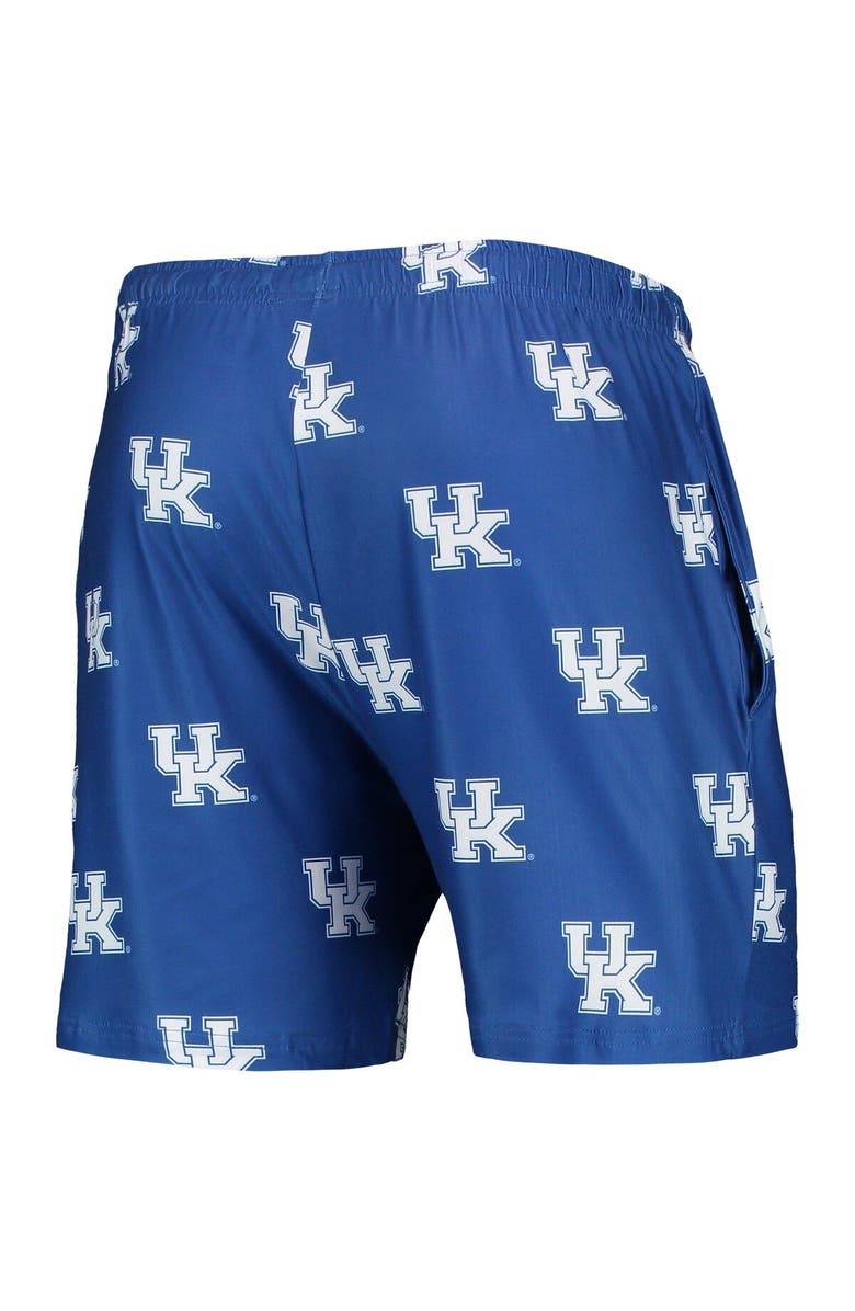 CONCEPTS SPORT Men's Concepts Sport Royal Kentucky Wildcats Flagship Allover Print Jam Shorts, Alternate, color, 