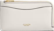 COACH New York Refined Leather Card Case