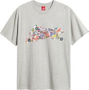 ICECREAM Stickers Graphic T-Shirt