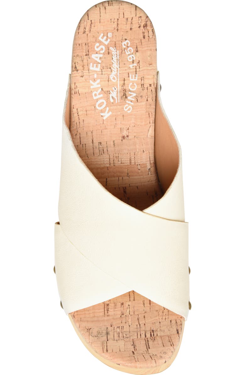 Kork-Ease<sup>®</sup> Tatum Slide Sandal, Alternate, color, Cream Leather