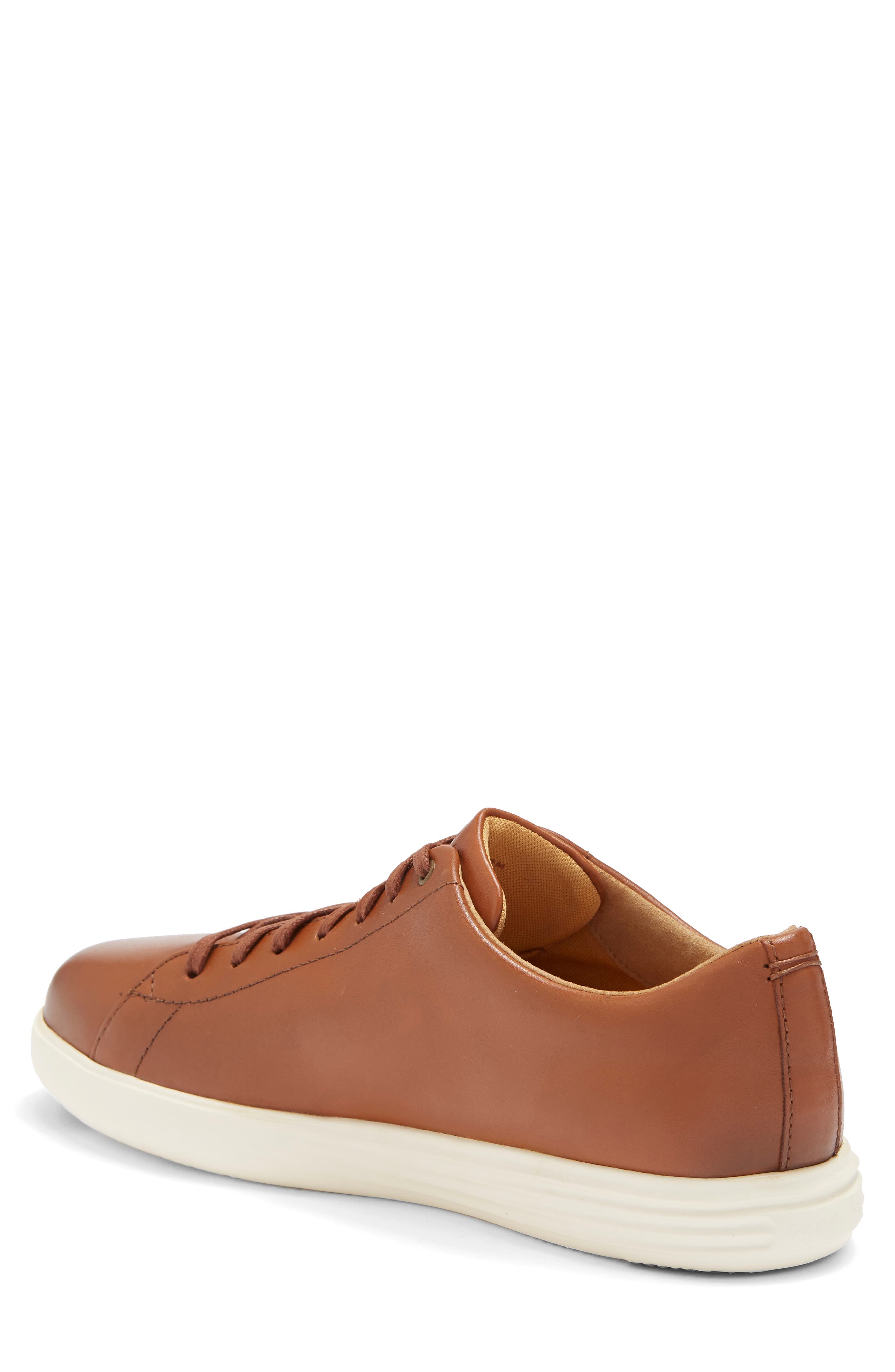 Grand Crosscourt II Sneaker - Wide Width Available, Alternate, color, TAN LEATHER