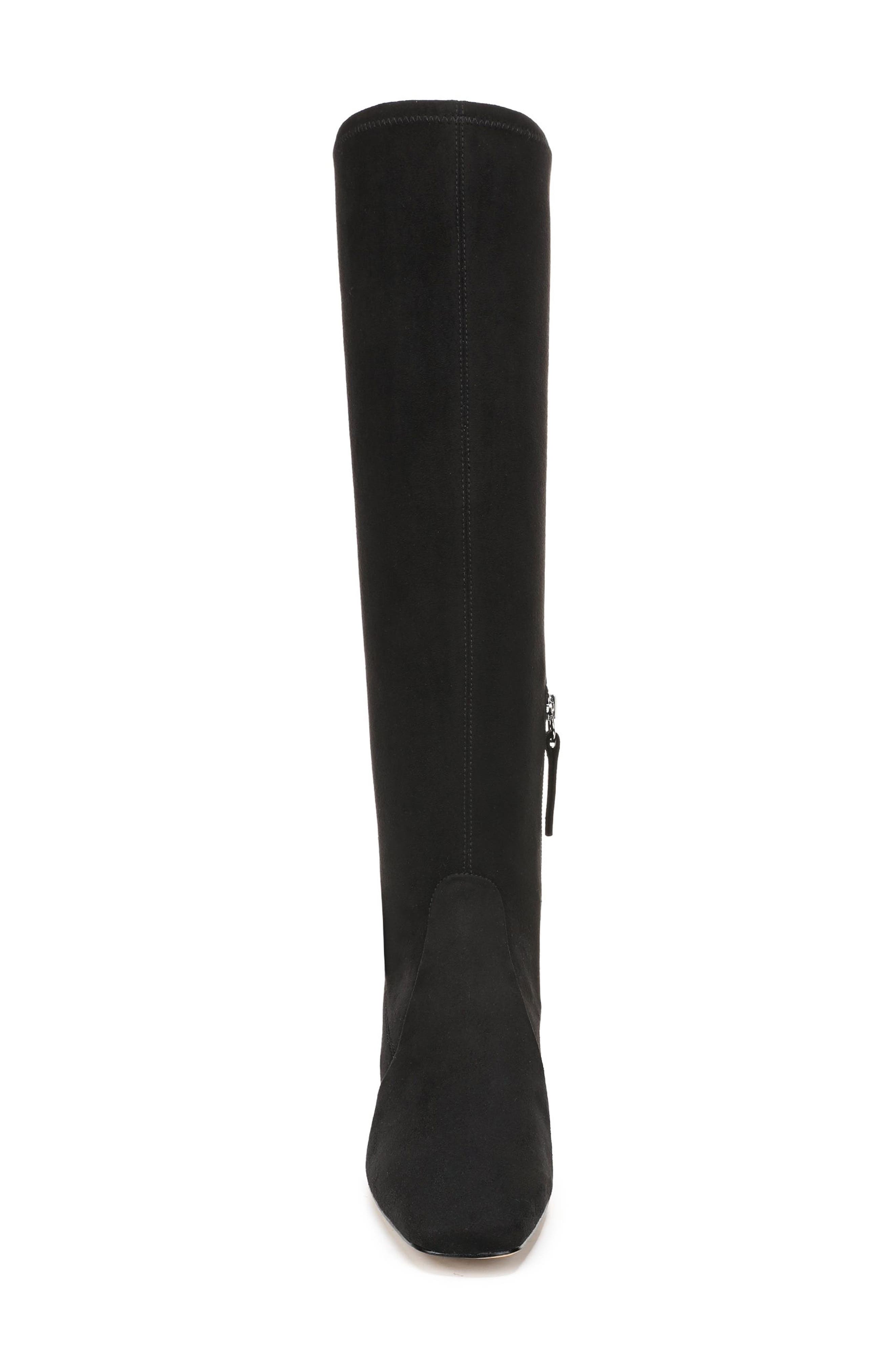 Flexa Blix Knee High Boot, Alternate, color, BLACK