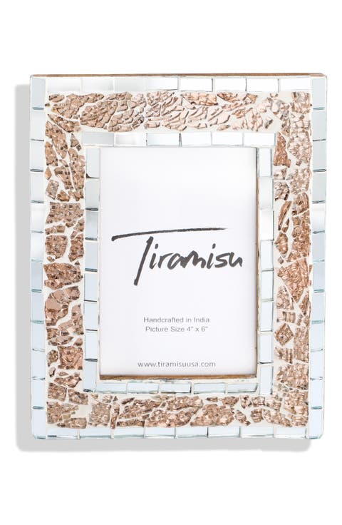 Arctic Whisper Mosaic 4" x 6" Picture Frame