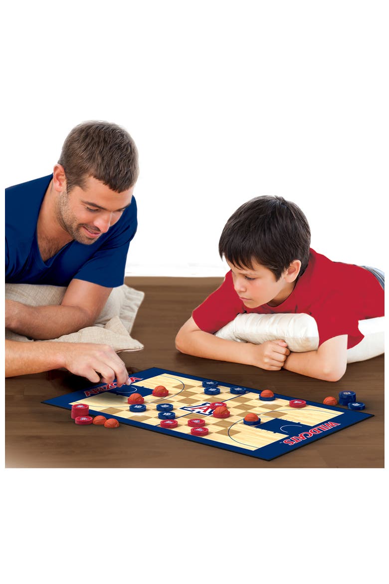 Arizona Wildcats Checkers Board Game, Alternate, color, Multicolor