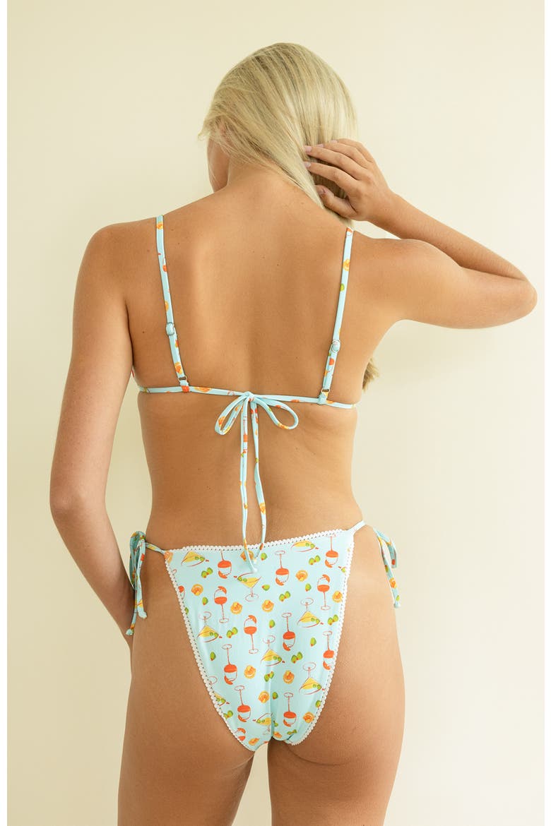 Valentina Cheeky Bikini Bottom, Alternate, color, Spritz
