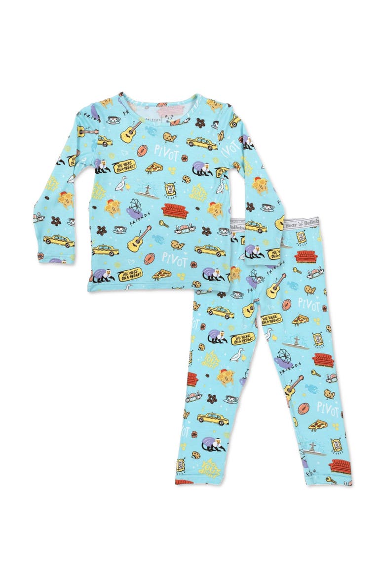 Kids' Friends Set of 2 Piece Pajamas, Main, color, Friends