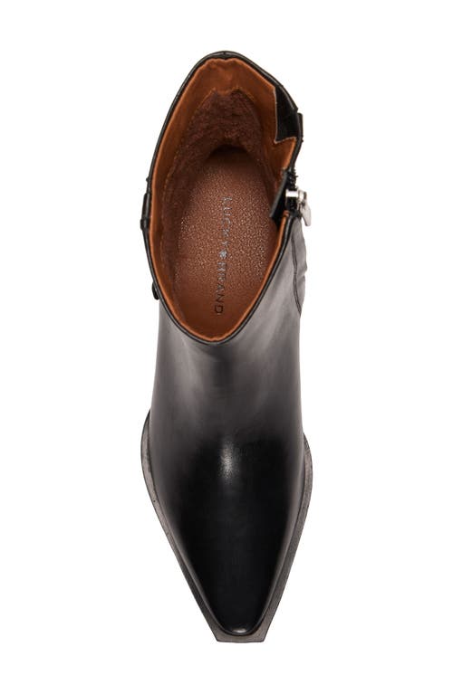 Shop Lucky Brand Shakell Bootie In Black