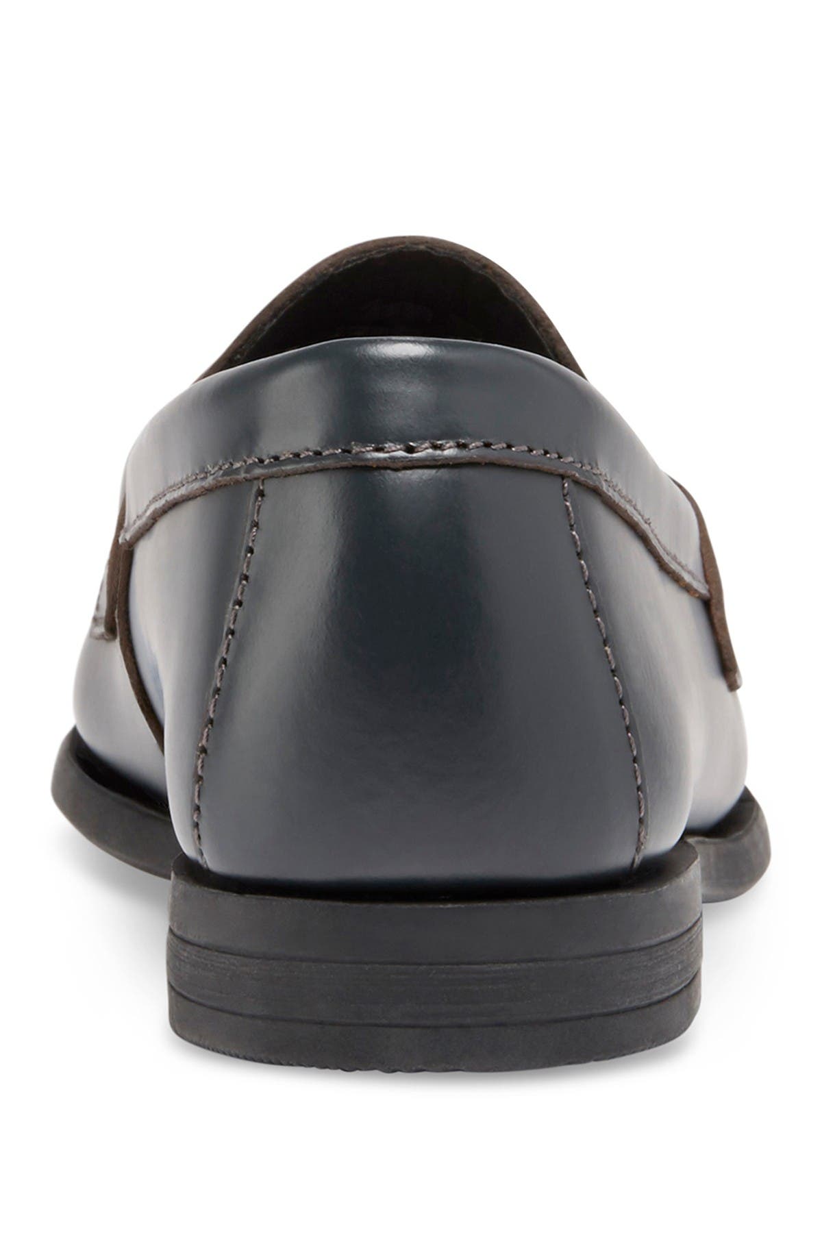 Classic II Leather Loafer - Wide Width Available, Alternate, color, NAVY