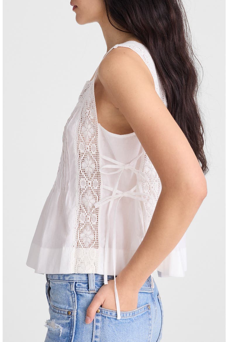 The Sophie Top, Alternate, color, WHITE