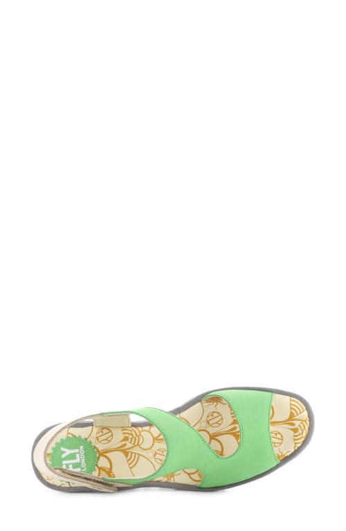 FLY LONDON FLY LONDON YOX SLINGBACK PLATFORM WEDGE SANDAL