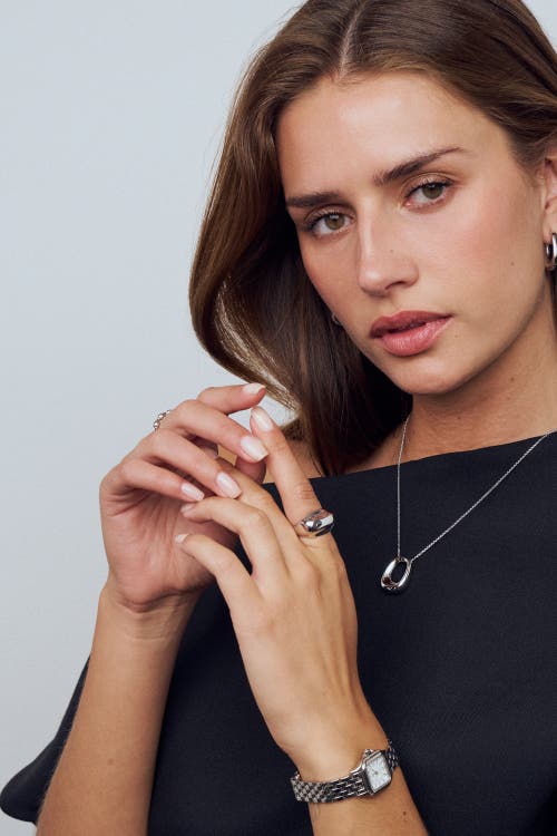 Sif Jakobs Jewellery Ring Borsa Pianura In Metallic