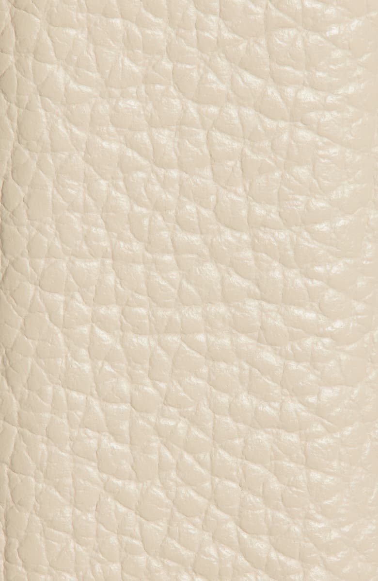 Canali Tumbled Calfskin Leather Belt, Alternate, color, Light Beige