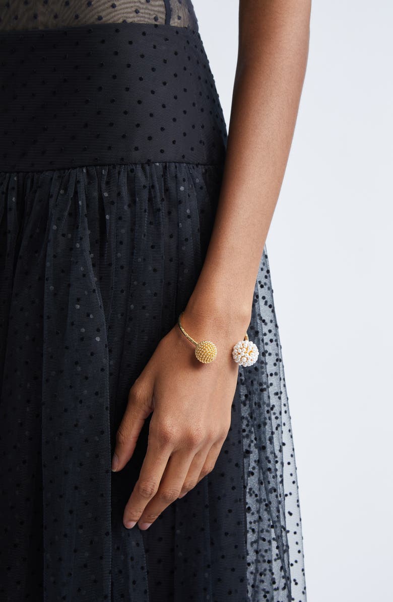 Zimmermann Dandelion Cuff Bracelet, Alternate, color, Gold